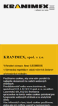 Mobile Screenshot of kranimex.sk